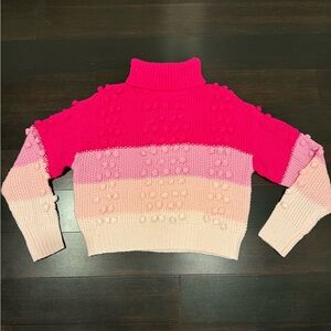 Allison New York pink sweater